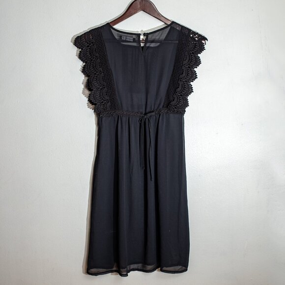 Atmosphere Sheer Black Dress - Picture 3 of 7